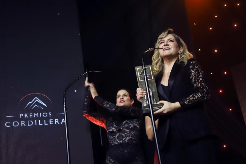 Michelle Adam en los Premios Cordillera 2024