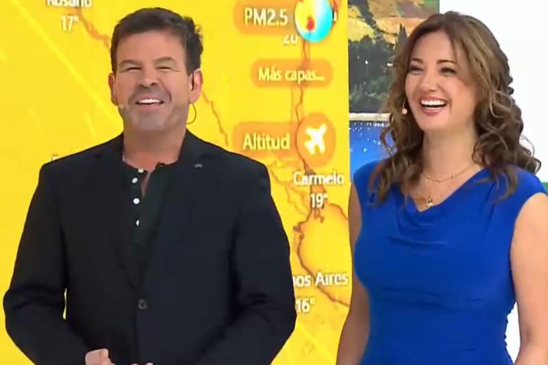 Nacho Gutiérrez y Priscilla Vargas se ríen del chascarro de Michelle Adam