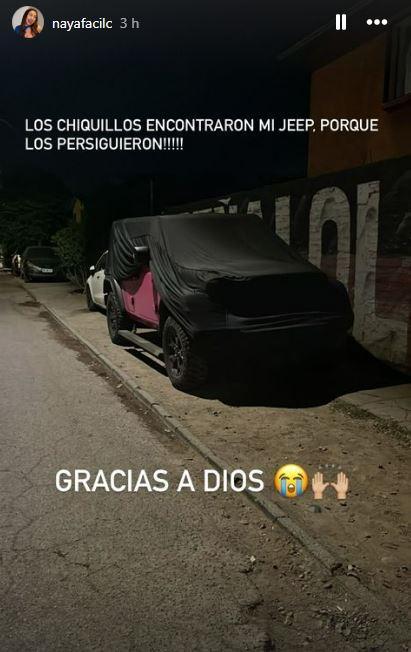El robo del auto de Naya Fácil