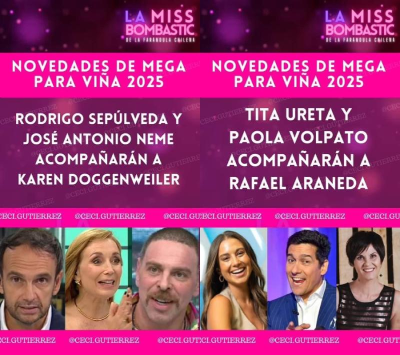 Novedades del Festival de Viña 2025