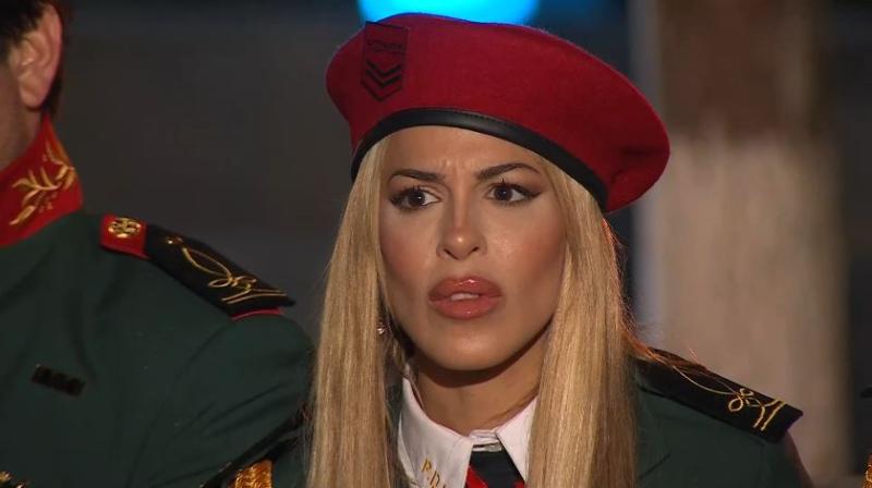 Oriana Marzoli en Corte Marcial de Palabra de Honor