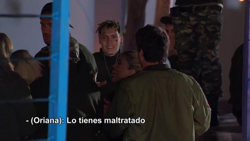 Anaís y Oriana discuten