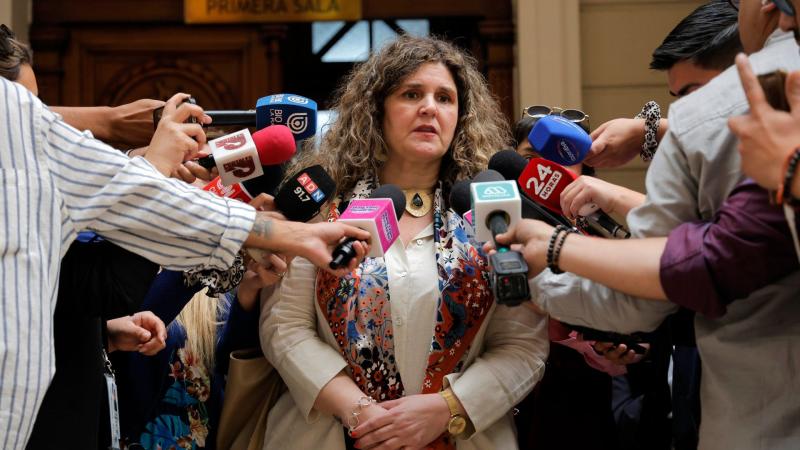 Paula Vial, abogada de Jorge Valdivia - Créditos: ATON