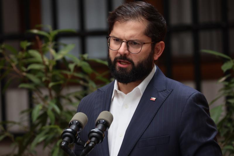 Presidente Gabriel Boric - Créditos: ATON