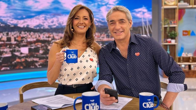 Priscilla Vargas y José Luis Repenning en "Tu Día"