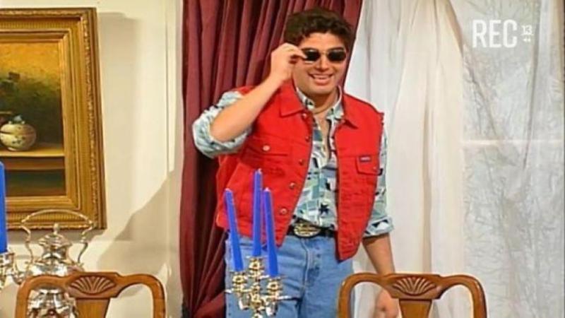 Pancho López en "Soltero a la medida" de Canal 13 (1995)