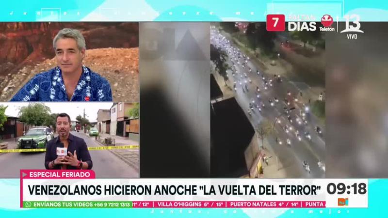 Rodada del terror en Santiago y otras regiones - Tu Día.
