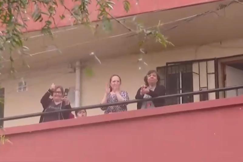 Vecinas de casa demolida en Quinta Normal