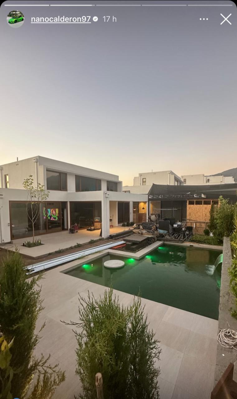 Nano Calderón mostró los avances de su nueva casa tras realizar moderna remodelación.