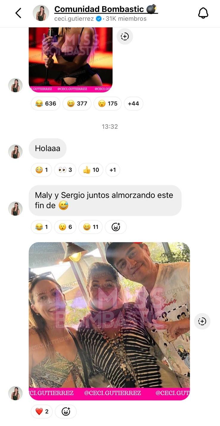 Cecilia Gutiérrez compartió registro que confirmaría que Maly Jorquiera y Sergio Freire siguen juntos.