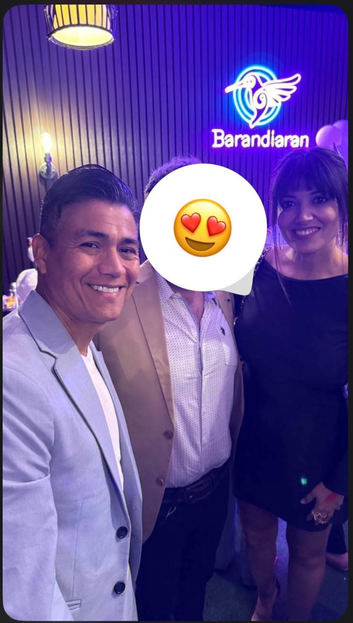 Yamila Reyna y Américo.