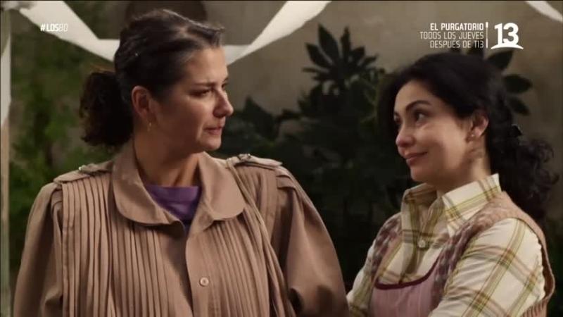 Tamara Acosta y Katty Kowaleczko trabajaron juntas en la recordada serie "Los 80" en Canal 13