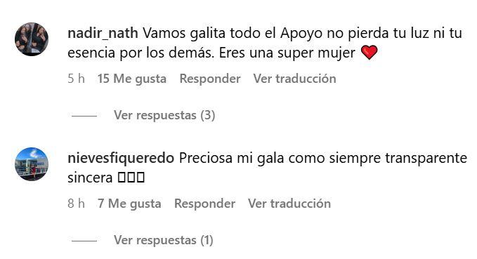 Comentarios Instagram