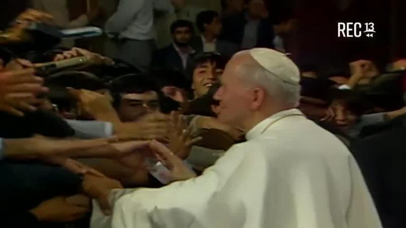 La primera visita del Papa Juan Pablo II en Chile 1987 | Canal 13