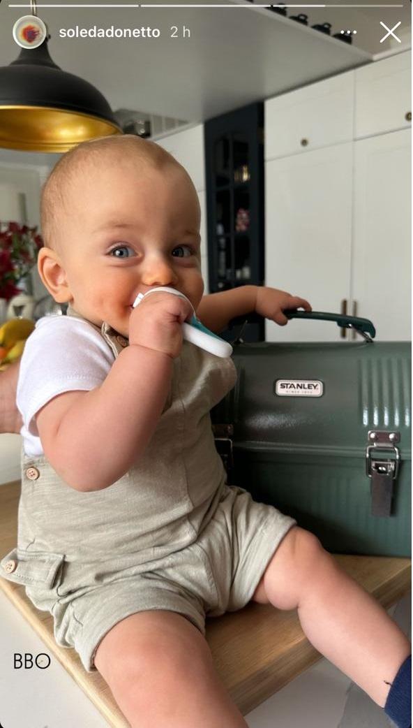 Hijo de Soledad Onetto - Instagram