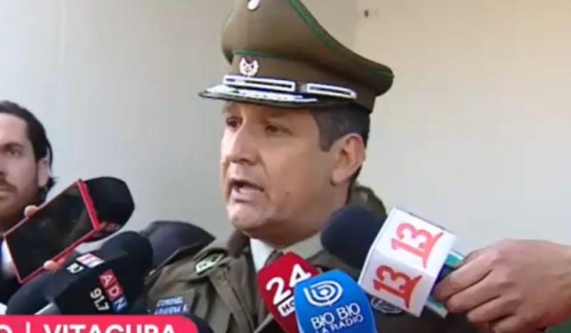 Prefecto Gerardo Aravena sobre traslado de Arturo Vidal hasta la Comisaría