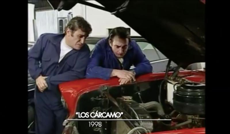 Gonzalo Robles y Rodolfo Bravo en "Los Cárcamo" de Canal 13