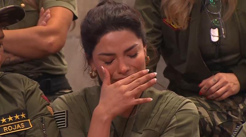 Anyella llora al recordar el triste episodio