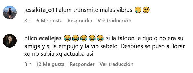 Comentarios Instagram