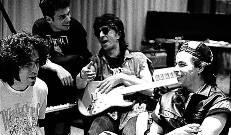 La banda argentina Los Rodríguez en 1994