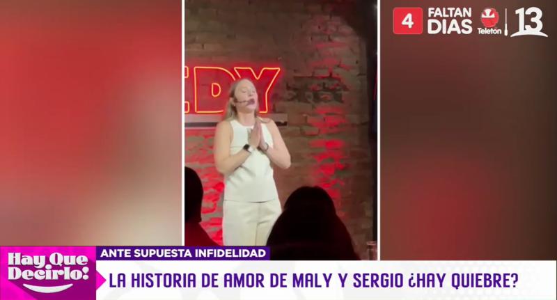 Así respondió Maly Jorquiera a la infidelidad de Sergio Freire