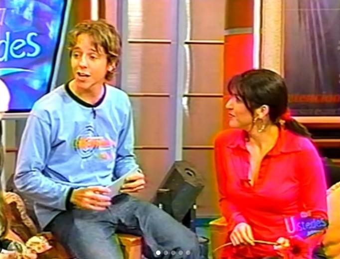 Matías Vega y Karla Constant en Con Ustedes de Canal 13