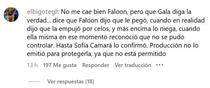 Comentarios Instagram