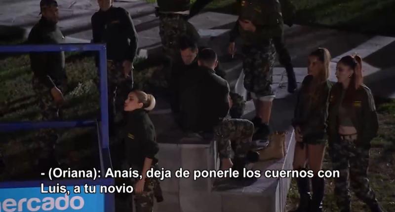 Oriana y Anaís discuten