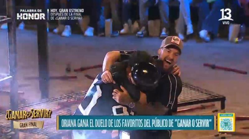 Oriana gana prueba preliminar de Ganar o Servir