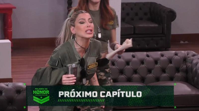 Oriana muy alterada con la situación