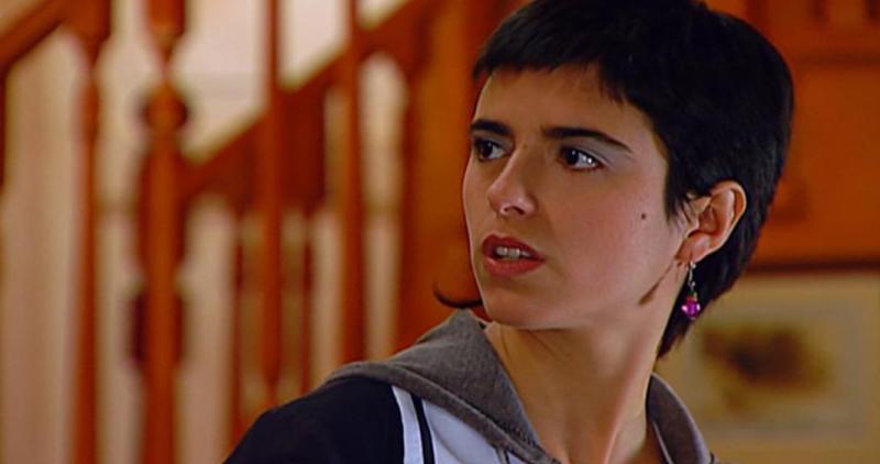 Paz Bascuñán en Cerro Alegre 1999