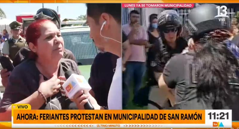 Protestas en San Ramón