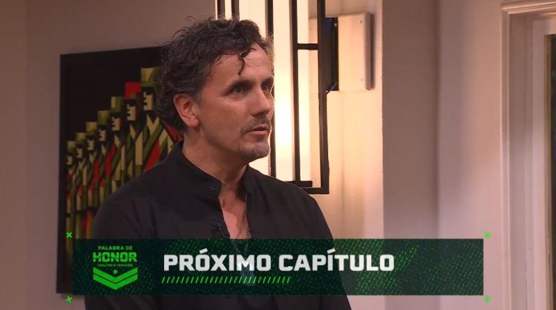 Sergio Lagos entrega una noticia en Palabra de Honor