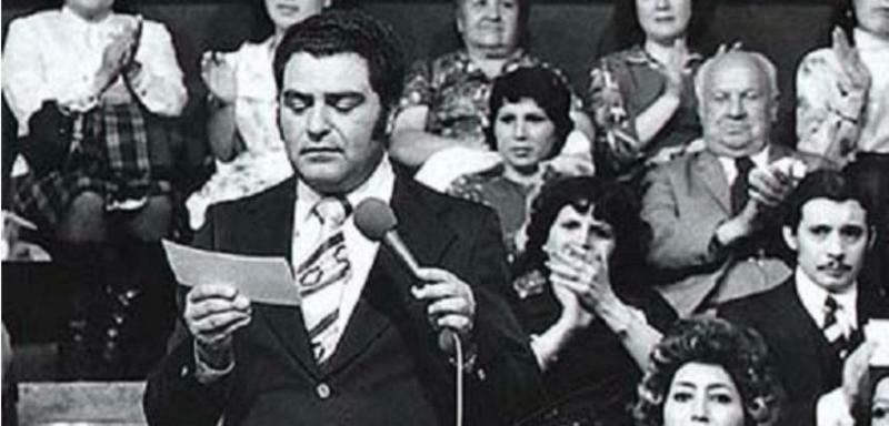 Don Francisco animando "Sábados Gigantes" en 1982