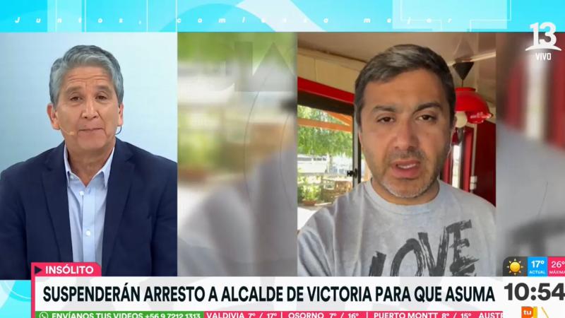 Suspenderán arresto domiciliario de alcalde de Victoria durante dos horas para asumir el cargo