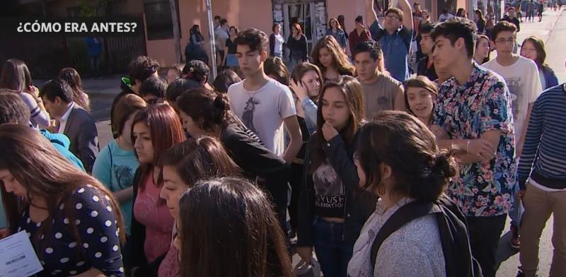 Así se rendía la Prueba de Aptitud Académica entre los años 1967 al 2002 en Chile
