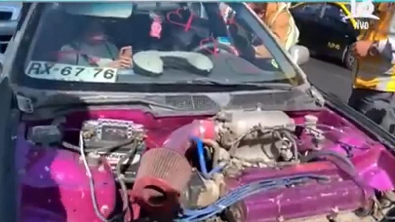 Auto "Frankenstein" en "Tu Día"