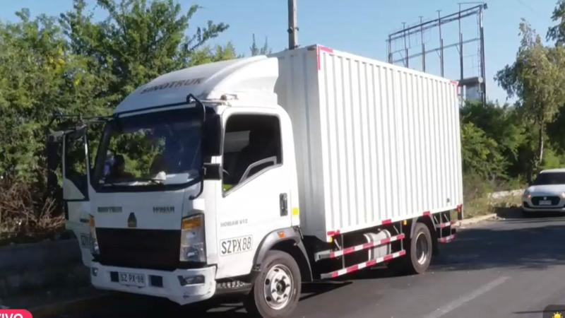 Carabinero frustra a disparos encerrona contra un camión de carga en Pudahuel