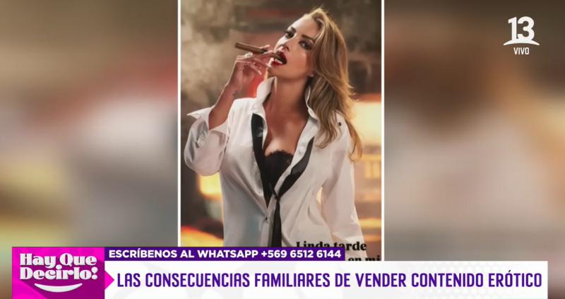 Titi Ahubert debutará en plataforma para adultos tras la prisión preventiva de su esposo, Daniel Sauer.