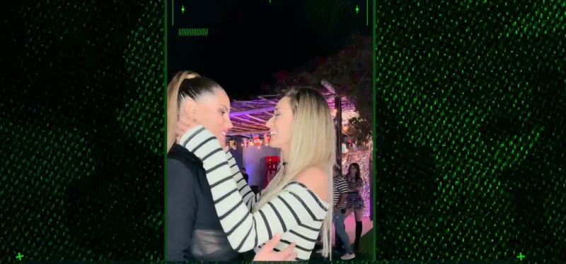 Gala Caldirola y Yuli Cagna protagonizaron "el mejor beso viral" en Palabra de Honor.