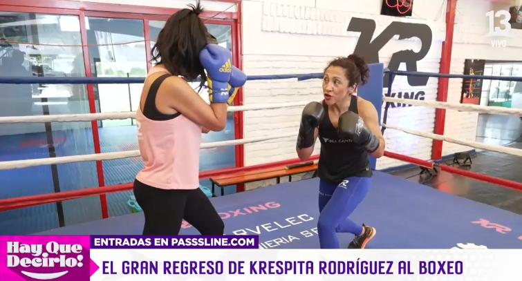 Pamela Díaz se enfrentó a Crespita Rodríguez sobre el ring de combate.