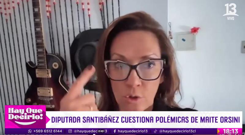 Marisela Santibáñez sobre Maite Orsini