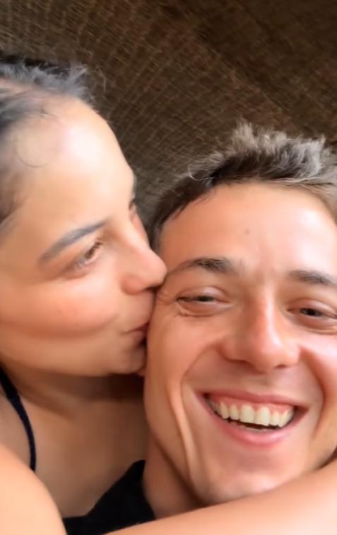 Simón Pesutic presumió su relación con Vivianne Dietz con tierno registro en redes.