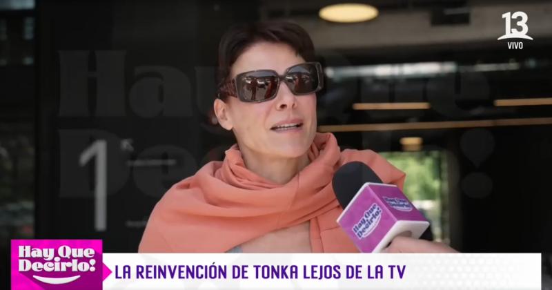 Tonka Tomicic conversó en exclusiva con ¡Hay que Decirlo! tras varios meses alejada de las pantallas.