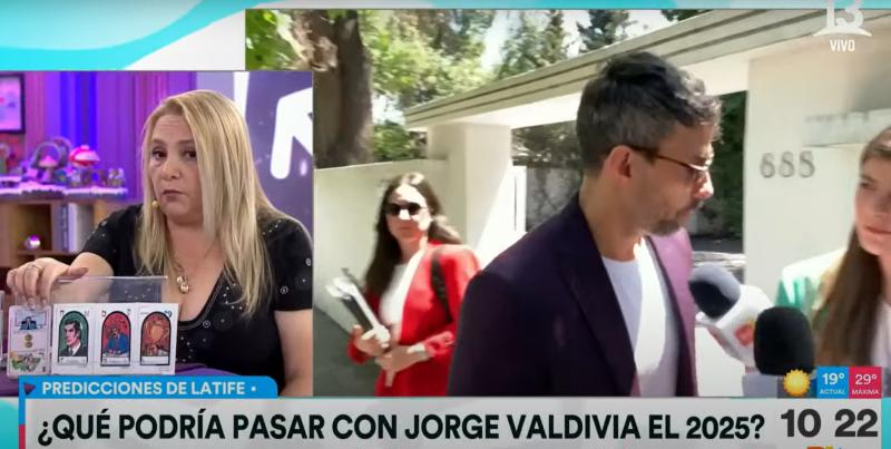 Predicciones de Latife Soto para Jorge Valdivia en 2025