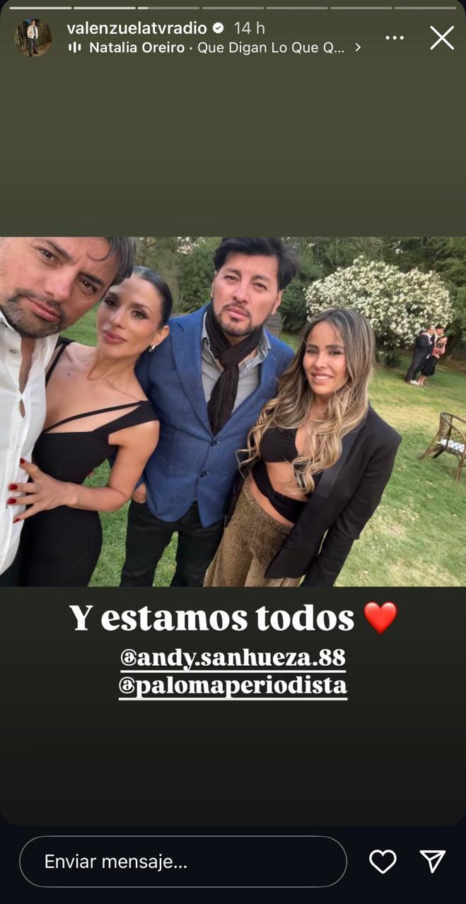 Daniel Valenzuela, Andy, Cristóbal y Paloma.