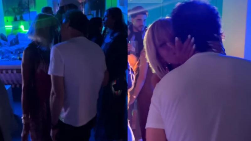 Raquel Argandoña fue vista con misterioso galán en su cumpleaños.