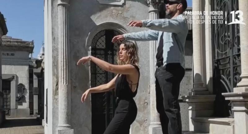 Jorge Valdivia y Maite Orsini