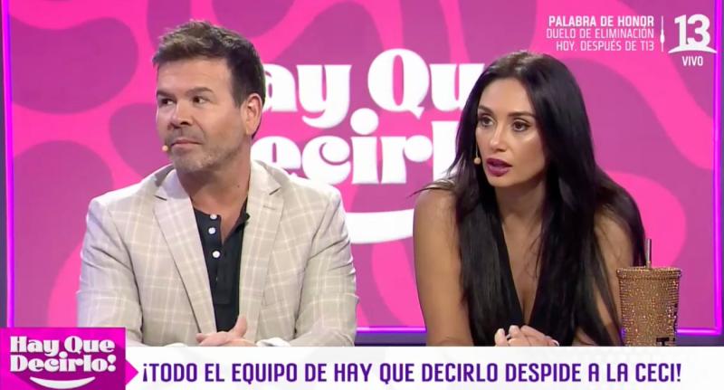 Pamela Díaz se despide de Cecilia Gutiérrez