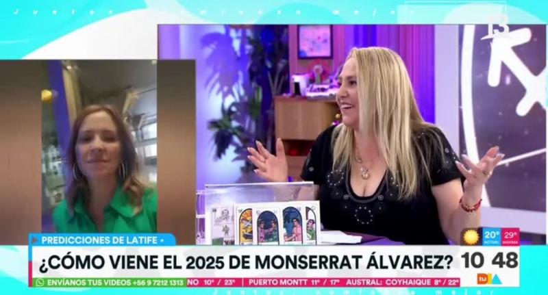 Latife Soto se refiere al futuro televisivo de Monserrat Álvarez